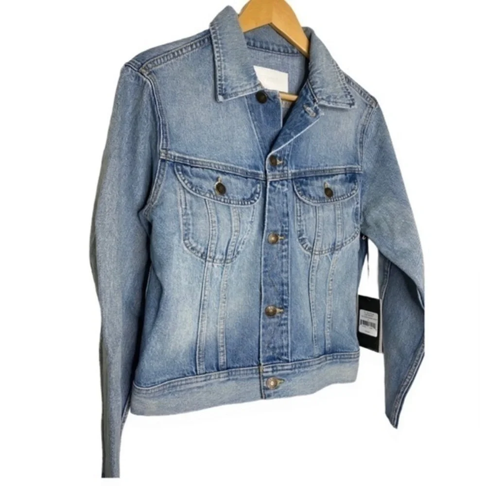 Re/Done 70s Rodeo Retro Denim Jacket Light Worn 9 NWT Vintage Vibe - Picture 6 of 16